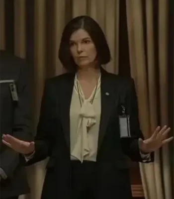 The Terminal List Secretary Lorraine Hartley Black Blazer