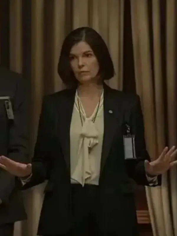 The Terminal List Secretary Lorraine Hartley Black Blazer