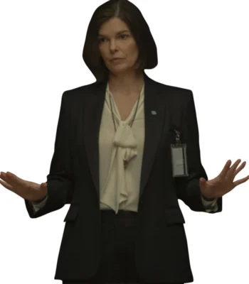 The Terminal List Secretary Lorraine Hartley Black Blazer