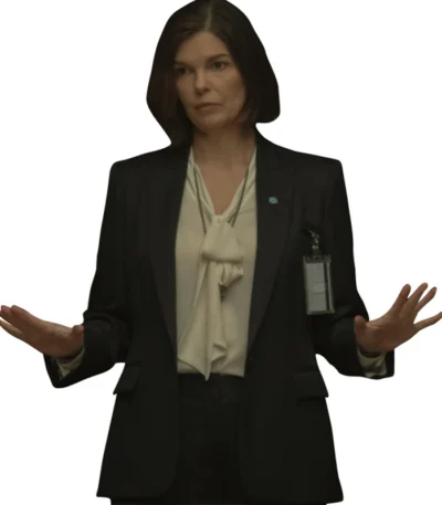 The Terminal List Secretary Lorraine Hartley Black Blazer