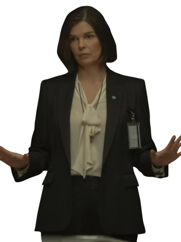 The Terminal List Secretary Lorraine Hartley Black Blazer