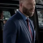 The Terminal List Steve Horn Navy Blue Blazer