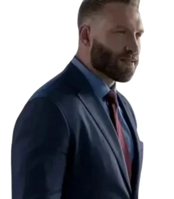 The Terminal List Steve Horn Navy Blue Blazer