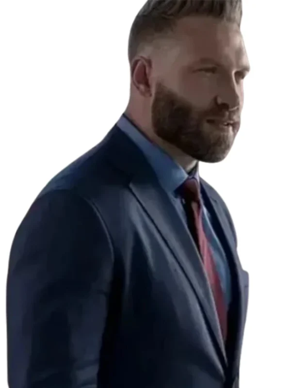 The Terminal List Steve Horn Navy Blue Blazer