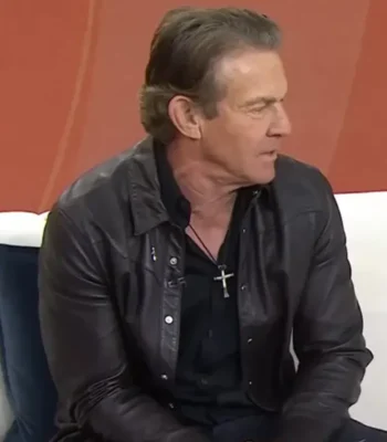 The Today Show Dennis Quaid Leather Jacket