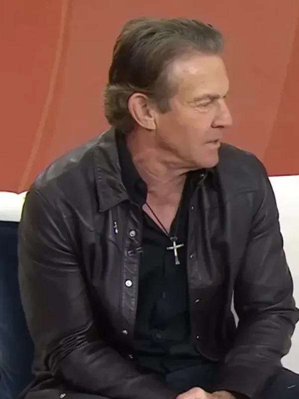 The Today Show Dennis Quaid Leather Jacket