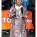 The Today Show 2026 Sheinelle Jones Purple Coat