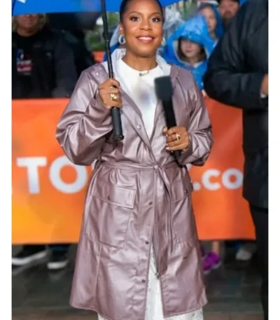 The Today Show 2026 Sheinelle Jones Purple Coat