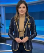 The Today Show Chloe Melas Striped Blazer