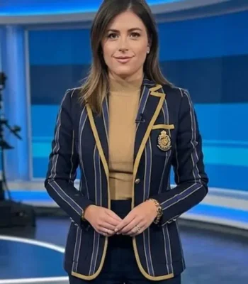 The Today Show Chloe Melas Striped Blazer