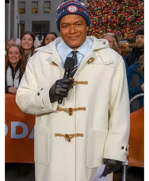 The Today Show Craig Melvin Duffle Coat