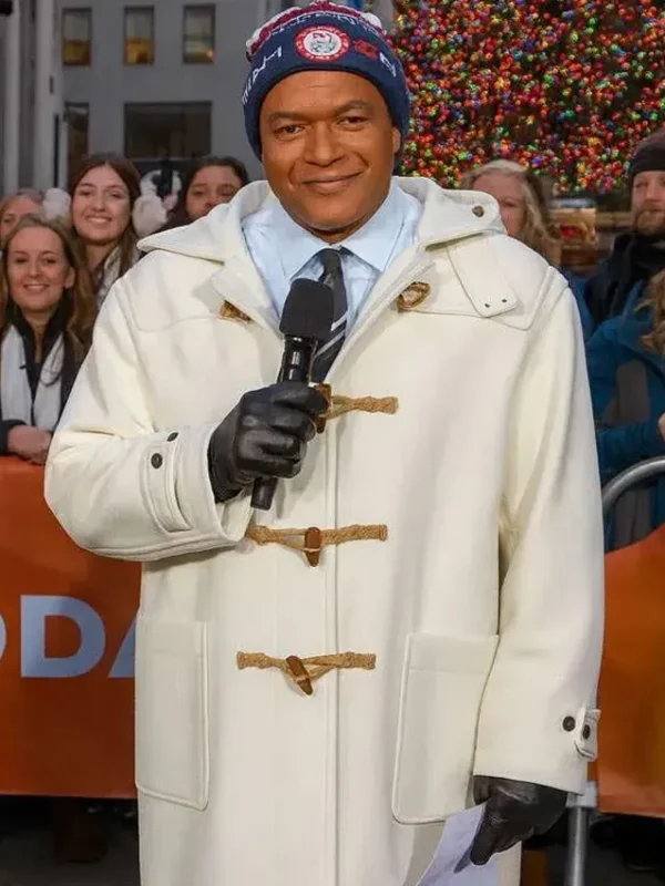 The Today Show Craig Melvin Duffle Coat