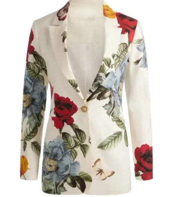 The Today Show Deidre Hall Floral Blazer