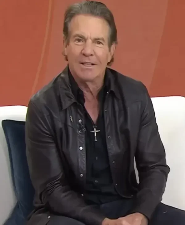 The Today Show Dennis Quaid Leather Jacket