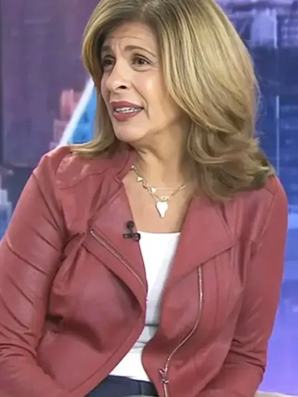 The Today Show Hoda Kotb Leather Jacket