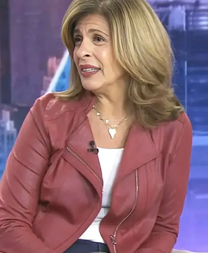The Today Show Hoda Kotb Leather Jacket The Today Show Hoda Kotb Leather Jacket