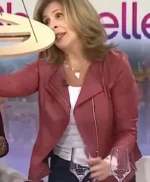 The Today Show Hoda Kotb Leather Jacket