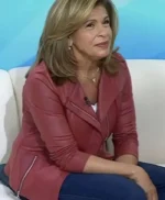 The Today Show Hoda Kotb Leather Jacket