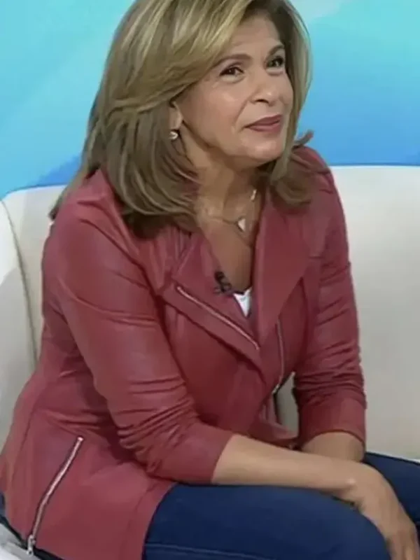 The Today Show Hoda Kotb Leather Jacket