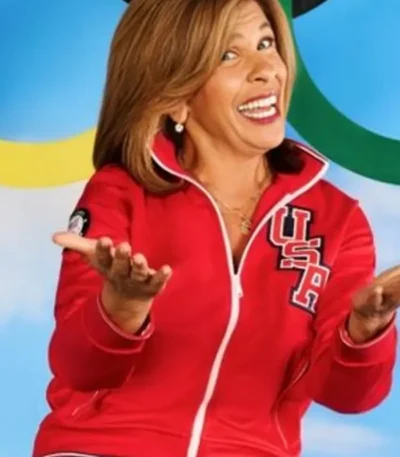The Today Show Hoda Kotb USA Track Jacket