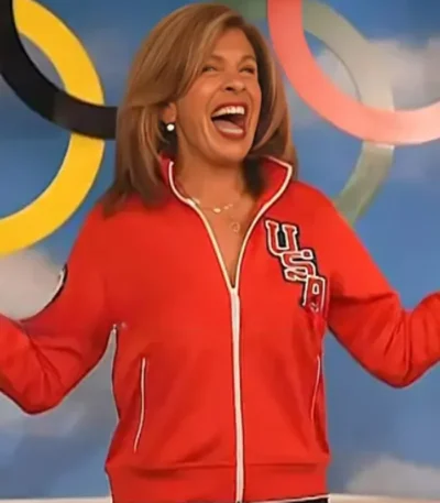 The Today Show Hoda Kotb USA Track Jacket