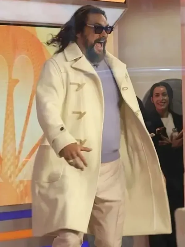 The Today Show Jason Momoa Duffle Coat