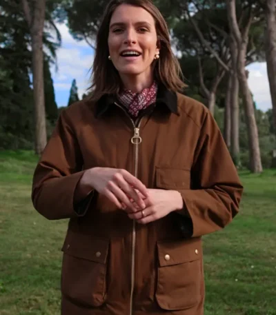 The Today Show Molly Hunter Brown Jacket