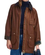 The Today Show Molly Hunter Brown Jacket