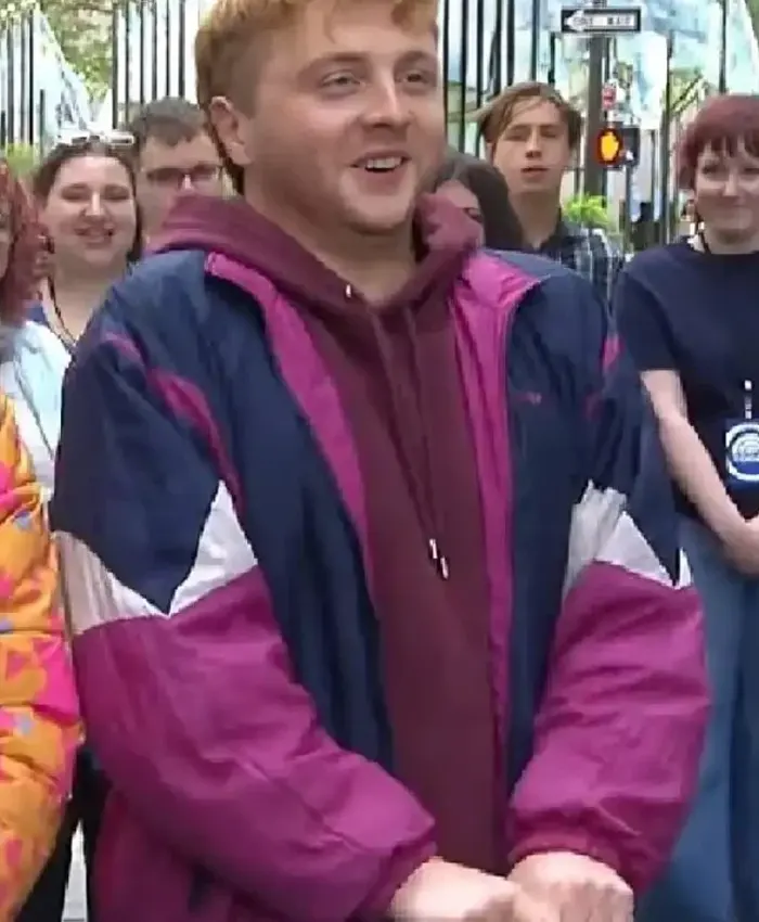 The Today Show Sam Tutty Windbreaker Jacket The Today Show Sam Tutty Windbreaker Jacket