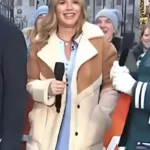 Jenna Bush Hager Shearling Jacket