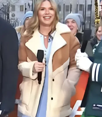 Jenna Bush Hager Shearling Jacket
