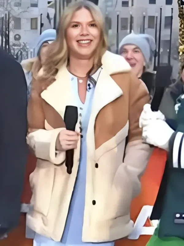Jenna Bush Hager Shearling Jacket