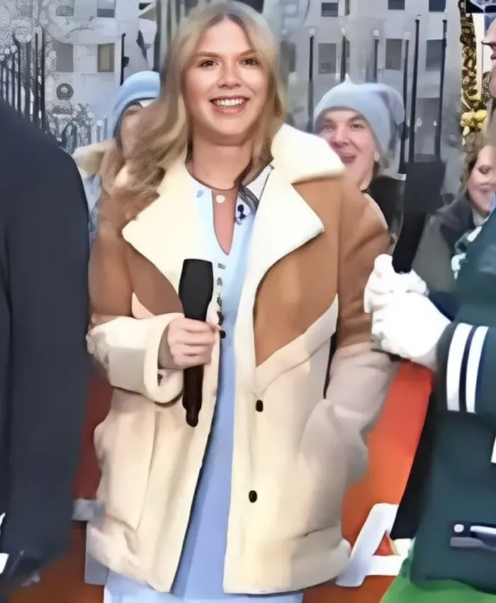 Jenna Bush Hager Shearling Jacket Jenna Bush Hager Shearling Jacket