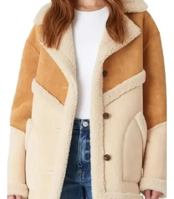 Jenna Bush Hager Shearling Jacket