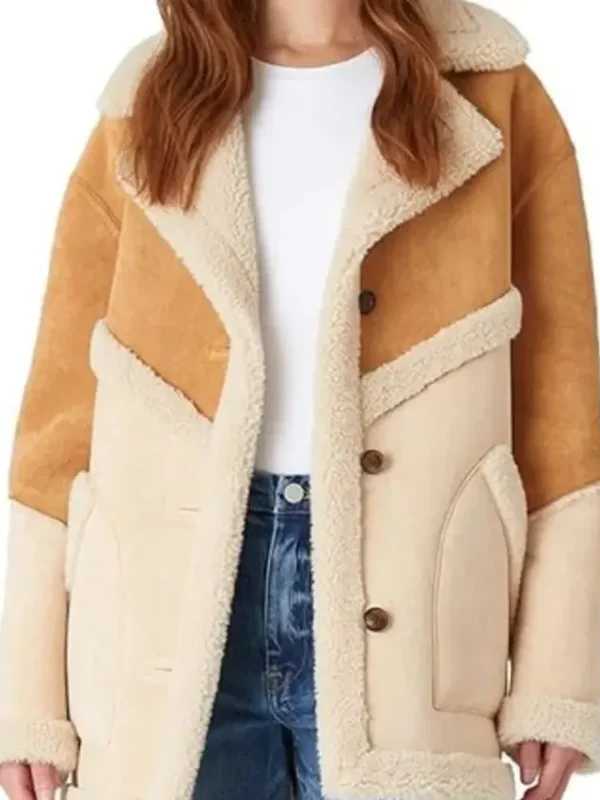 Jenna Bush Hager Shearling Jacket