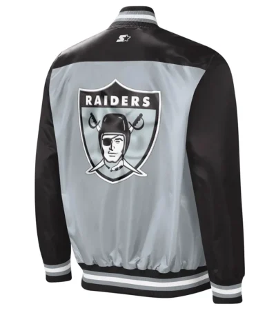 The Tradition II Las Vegas Raiders Satin Jacket