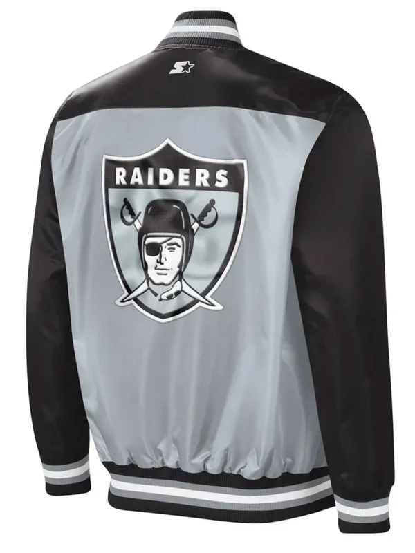 The Tradition II Las Vegas Raiders Satin Jacket