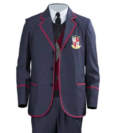 The Umbrella Academy Aidan Gallagher Uniform Blazer