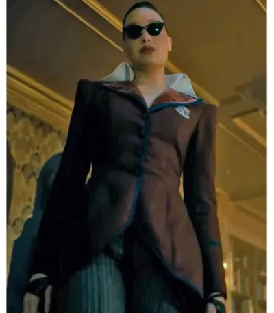 The Umbrella Academy Britne Oldford S03 Brown Coat
