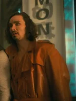 The Umbrella Academy Klaus Hargreeves Brown Leather Coat