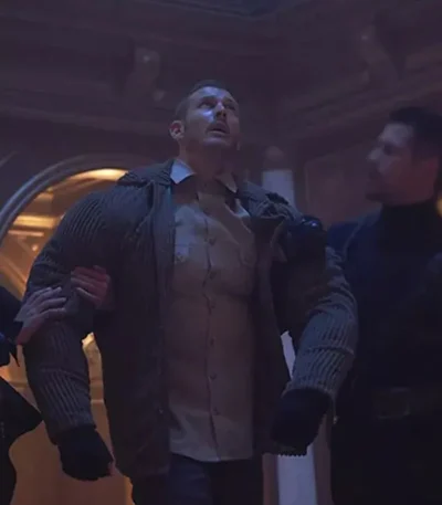 The Umbrella Academy Luther Hargreeves Grey Cord Jacket