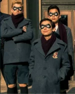 The Umbrella Academy School Uniform Wool Grey Coat