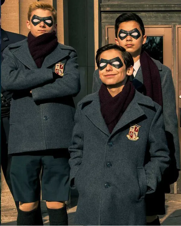 The Umbrella Academy School Uniform Wool Grey Coat The Umbrella Academy School Uniform Wool Grey Coat