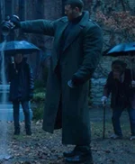 The Umbrella Academy Tom Hopper Wool Green Coat