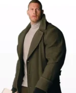 The Umbrella Academy Tom Hopper Wool Green Coat