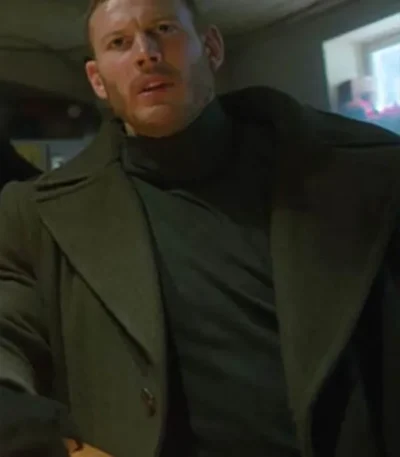 The Umbrella Academy Tom Hopper Wool Green Coat