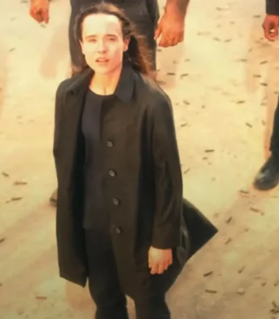 The Umbrella Academy Vanya Hargreeves Black Coat