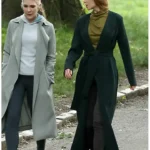 The Undoing Grace Fraser Green Trench Coat