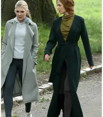 The Undoing Grace Fraser Green Trench Coat