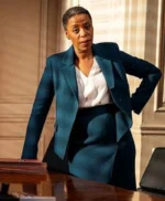 The Undoing Haley Fitzgerald Blue Coat